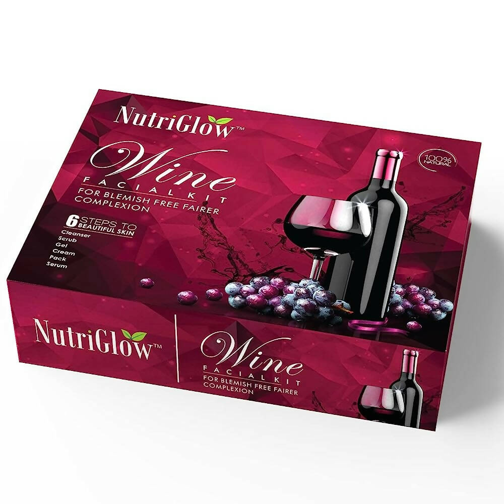 NutriGlow Wine Facial Kit - Distacart