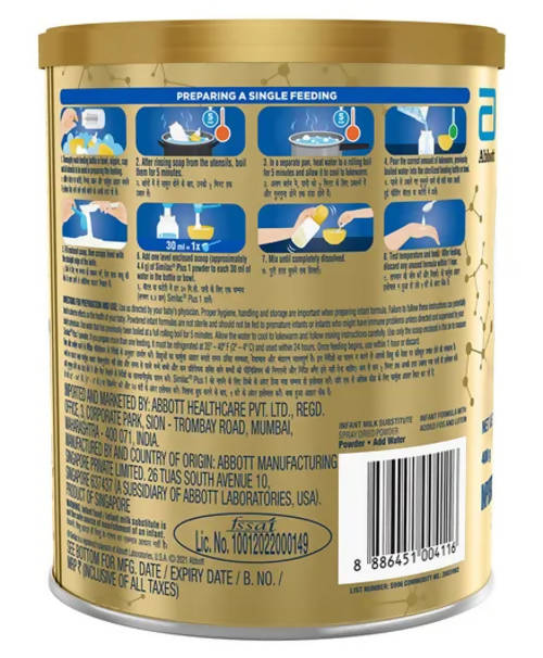 Similac Plus Infant Formula Ingredients