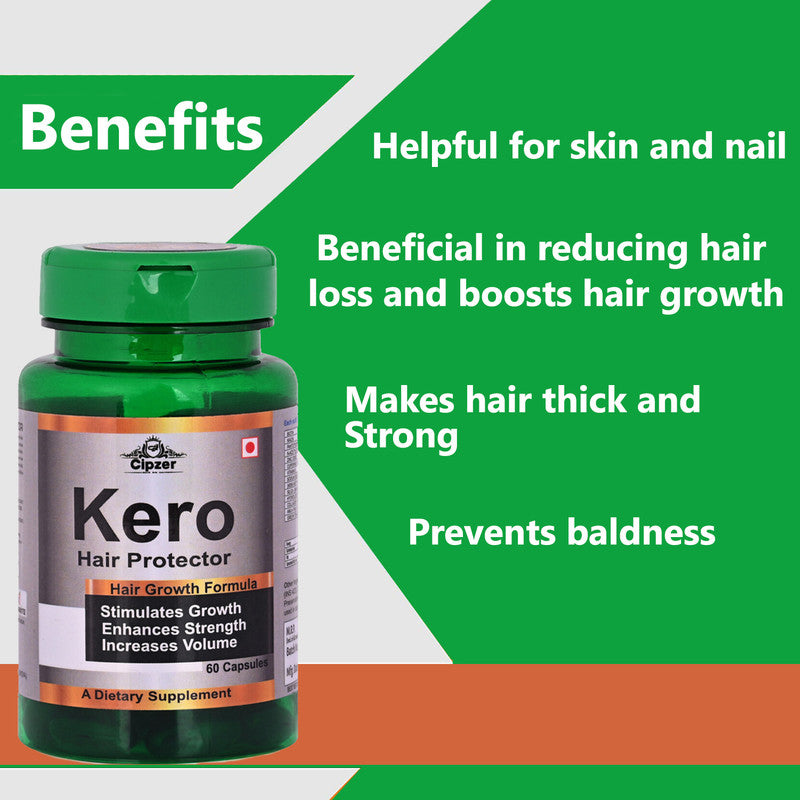 Cipzer Kero Hair Protector Capsules - Distacart