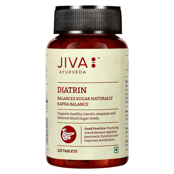 Jiva Ayurveda Karela Jamun Juice & Diatrin Tablets Combo - Distacart