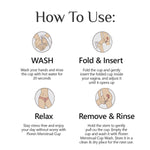 Thumbnail for Floren Reusable Menstrual Cup with Intimate Wash for Women - Distacart