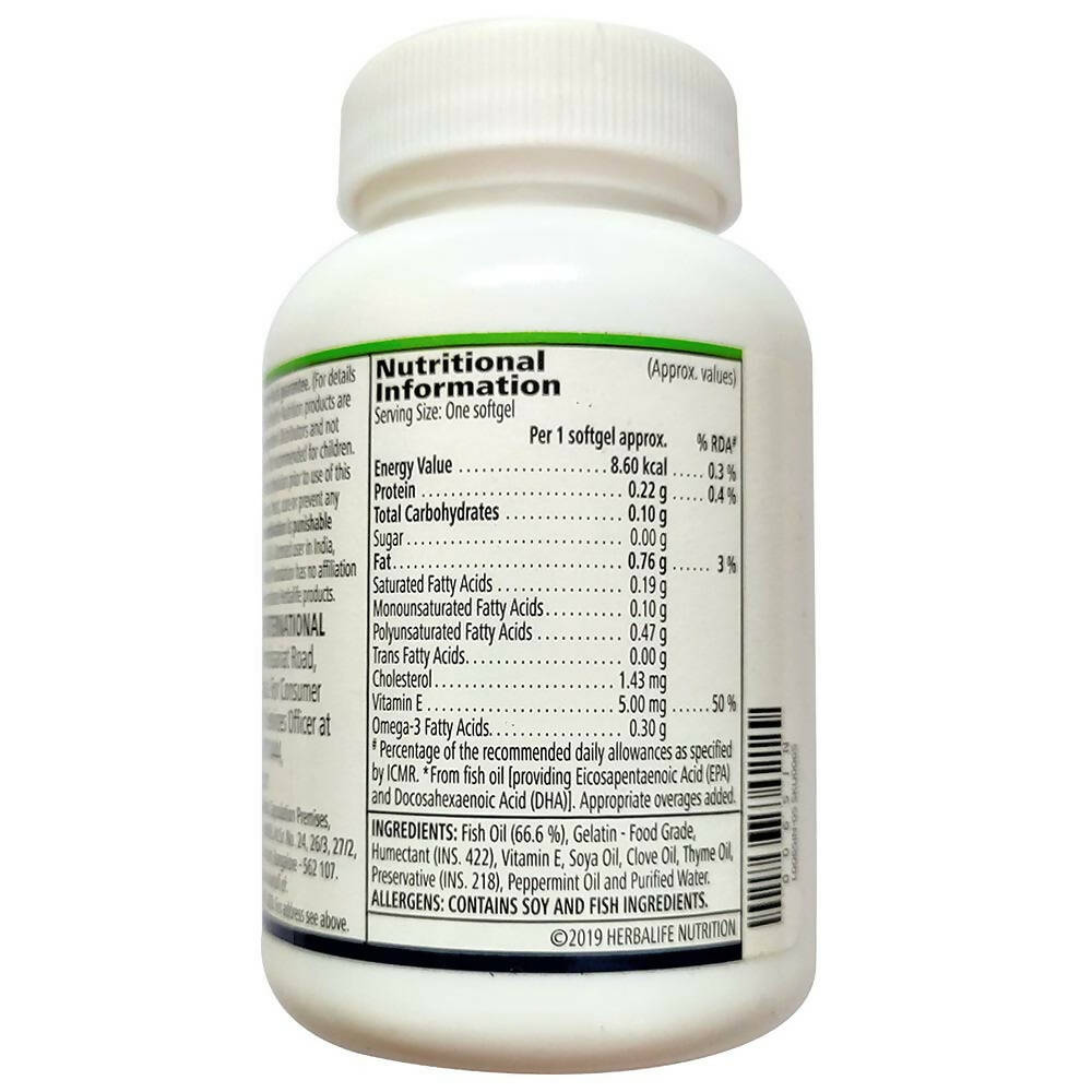 Herbalife Herbalifeline Softgels Capsules - Distacart