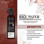 Thumbnail for Nuskhe By Paras Ayurvedic Rice Water Conditioning Shampoo - Distacart