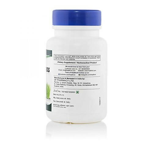 Healthvit Wheat Grass Capsules - Distacart