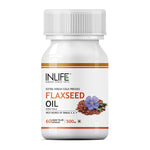 Thumbnail for Inlife Flaxseed Oil Capsules With Gelatin