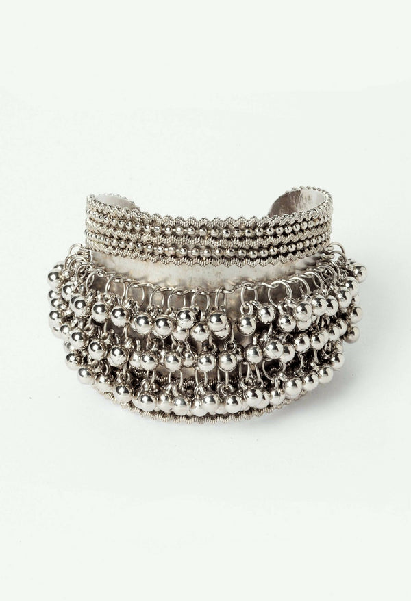 Mominos Fashion Johar Kamal Women Silver-Plated Brass Finish Radha Kishan Long Neckalce Combo Set - Distacart