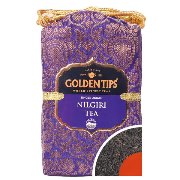 Golden Tips Single Origin Tea - Royal Brocade Cloth Bag - Distacart