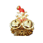 Thumbnail for Kundan HandiKrafts Ganapathi Haldi Kumkum Boxes - Distacart