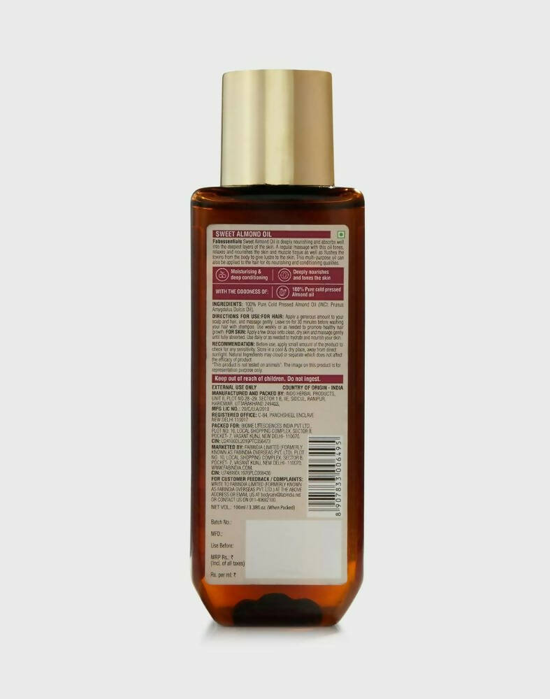 Fabessentials Sweet Almond Oil - Distacart