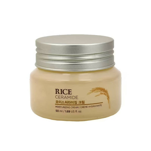 The Face Shop Rice & Ceramide Moisturizing Cream - Distacart