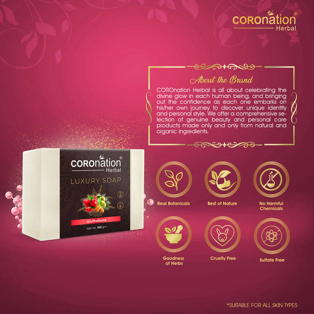 Coronation Herbal Glutathione Luxury Soap - Distacart