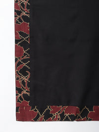 Thumbnail for Khushal K Black Color Rayon Printed Kurta And Palazzo With Printed Dupatta Set