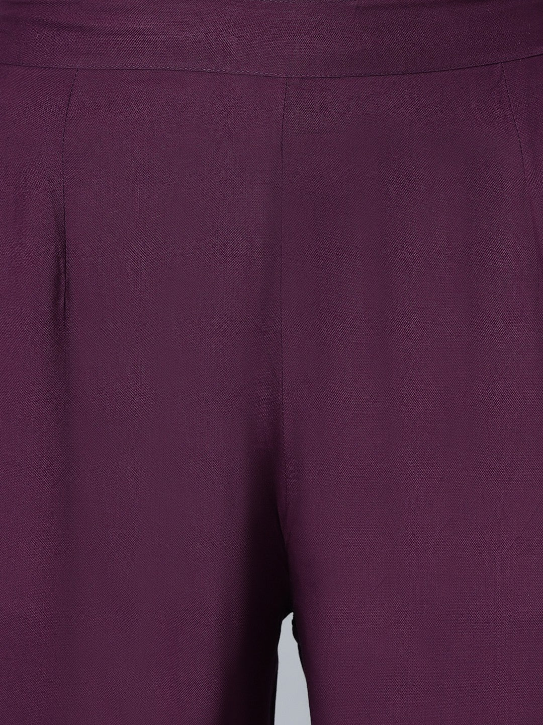 Khushal K Women Purple Kurta and Palazzo With Dupatta Set