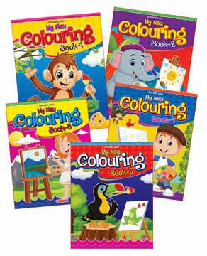 Dreamland My New Colouring Book - Pack (5 Titles) - Distacart