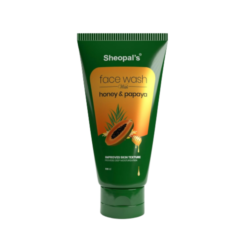 Sheopal's Honey papaya Face wash - Distacart