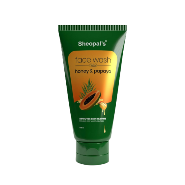 Sheopal's Honey papaya Face wash - Distacart