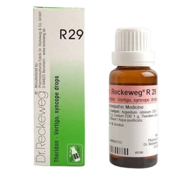 Dr. Reckeweg R29 Vertigo And Syncope Drop - Distacart