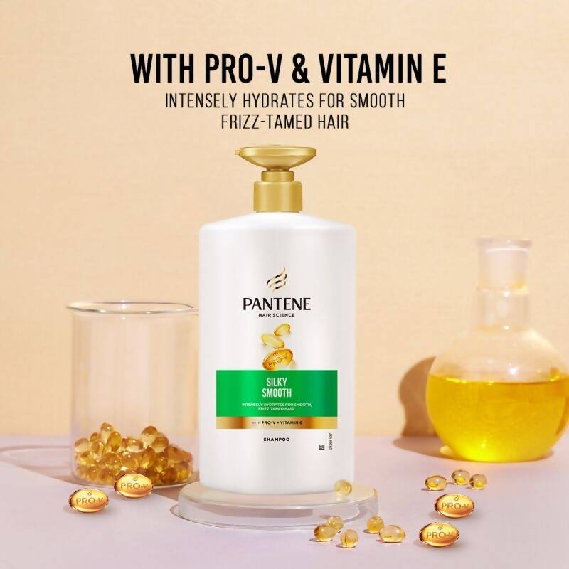 Pantene Advanced Hair Fall Solution Silky Smooth Care Shampoo - Distacart