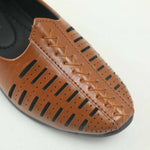 Thumbnail for Tiny Bugs Boys Party & Ethnic Wear Mojari - Tan - Distacart
