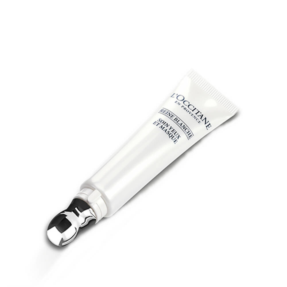 L'Occitane Reine Blanche Illuminating Eye Care & Mask - Distacart