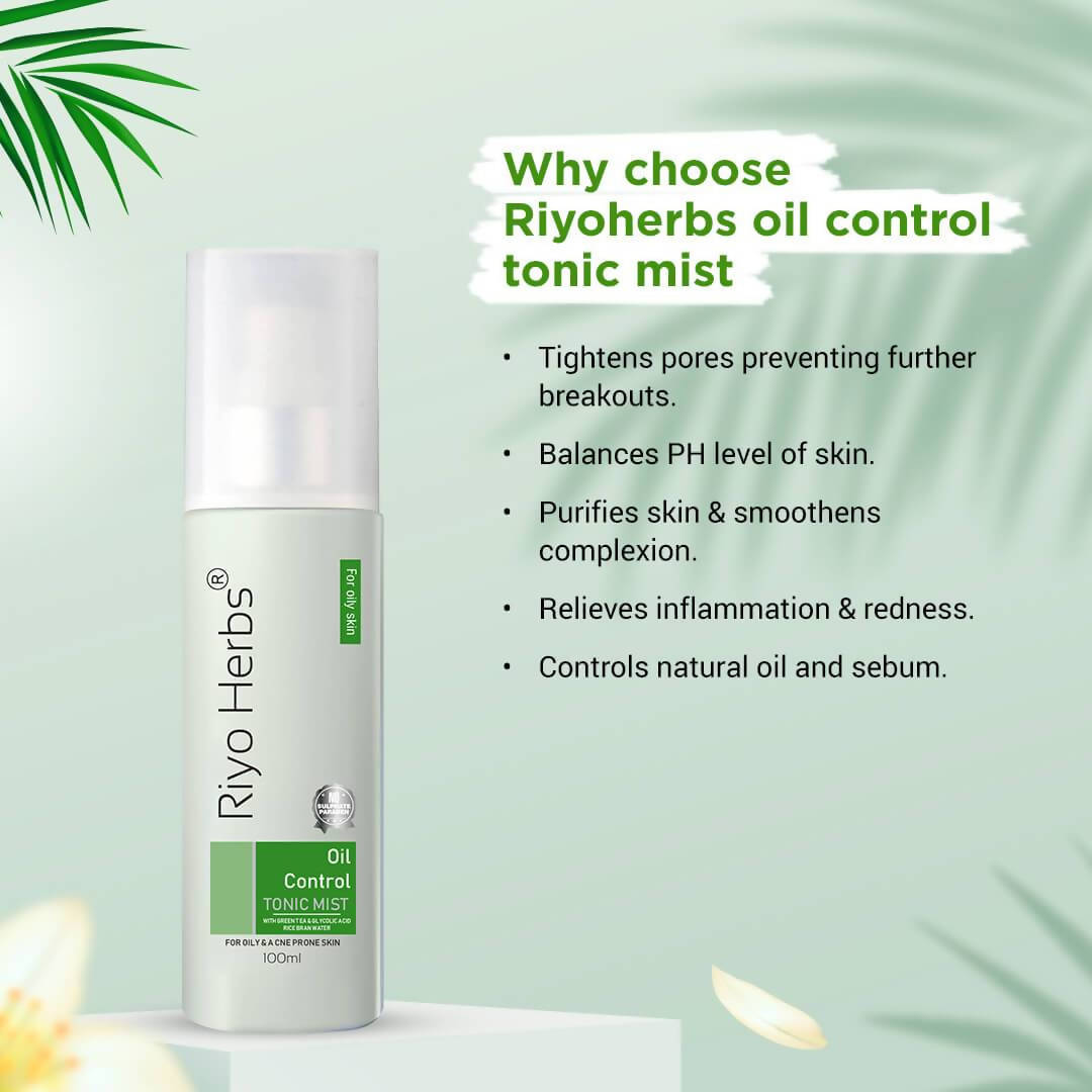 Riyo Herbs Oil Control Tonic Mist For Oily Skin
