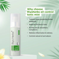 Thumbnail for Riyo Herbs Oil Control Tonic Mist For Oily Skin