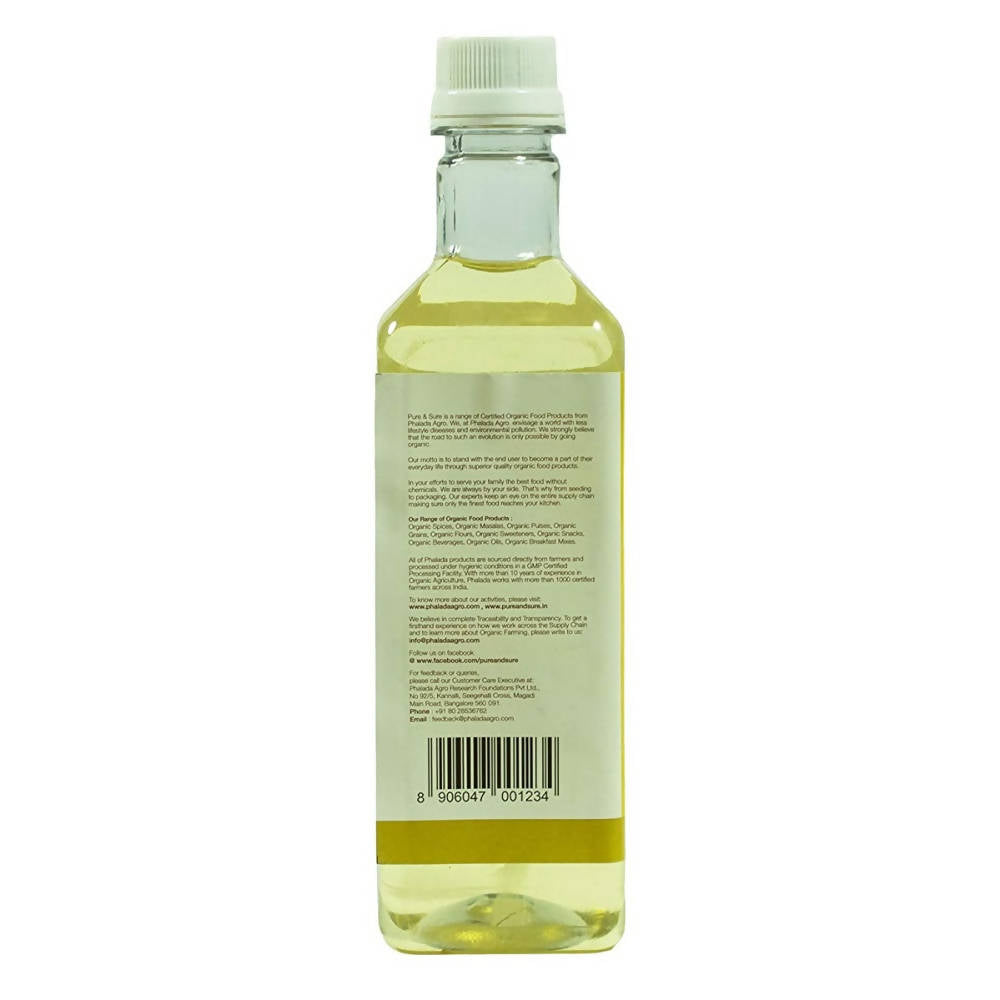 Pure & Sure Organic Cold Pressed Sun Flower Oil - Distacart