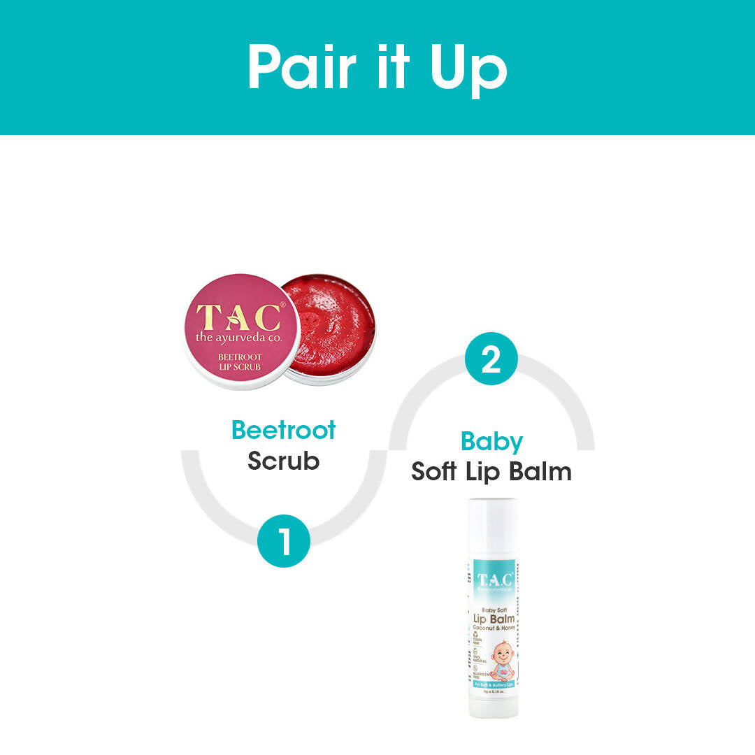 TAC - The Ayurveda Co. Baby Coconut & Honey Lip Balm - Distacart