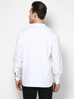 Thumbnail for Even Apparels Band Collar White Color Pure Cotton Men's Kurta - Distacart