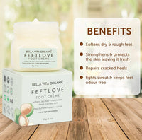 Thumbnail for Bella Vita Organic Feet Love Foot Creme - Distacart