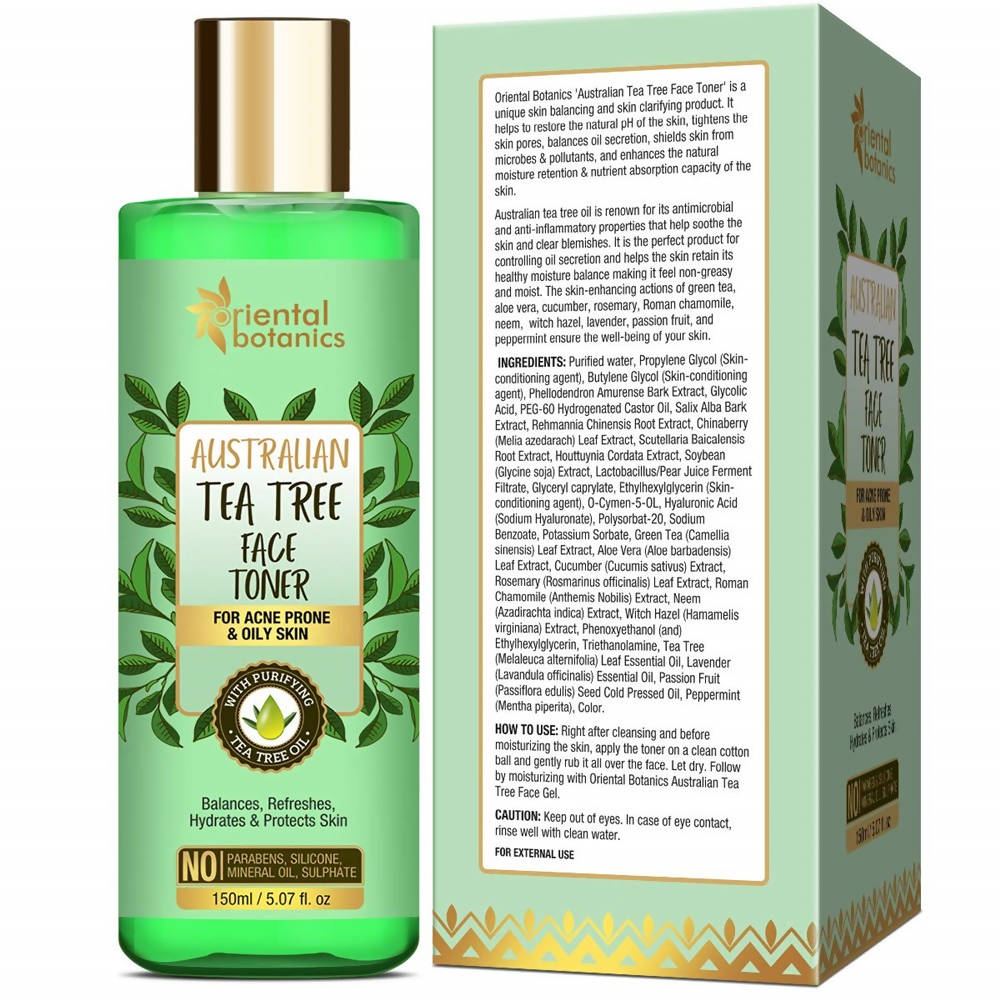 Oriental Botanics Australian Tea Tree Anti Acne Face Toner