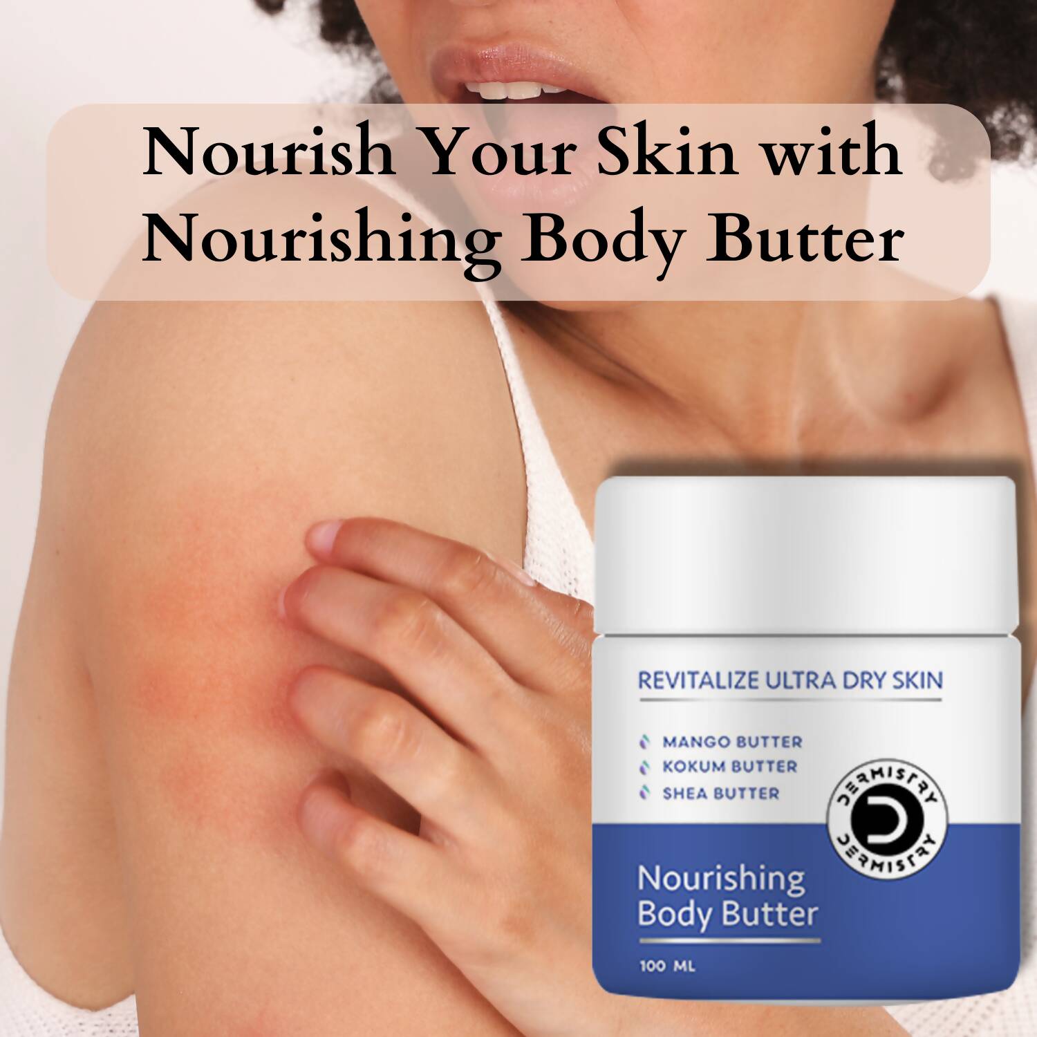 Dermistry Sensitive & Dry Skin Calming Body Butter & Body Milk Lotion - Distacart