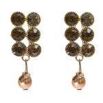 Thumbnail for Mominos Fashion Johar Kamal Gold-Plated Brass Finish Stone/Pearls Choker For Women (Golden) - Distacart