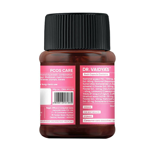 Dr. Vaidya's PCOS Care Capsules - Distacart