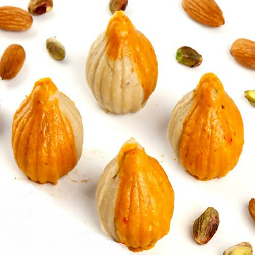 Ghasitaram Mango Twin Kaju Modaks - Distacart