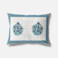 Thumbnail for Queen Size 230x270 Cms Jaipuri Hand Block Printed Traditional 144TC Cotton Bedsheet with 2 Pillow Covers - Distacart