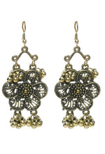 Thumbnail for Mominos Fashion Johar Kamal Golden-Plated Brass Finish Floral Desgin Choker For Women - Distacart