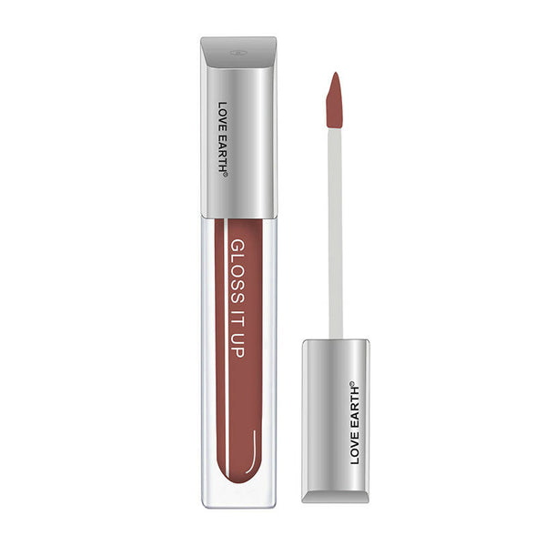 Love Earth Lip Gloss - Dreamy Night (Brown) - Distacart