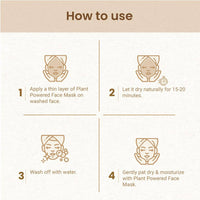 Thumbnail for Mother Sparsh Plant Powered Oatmeal & Honey Face Mask