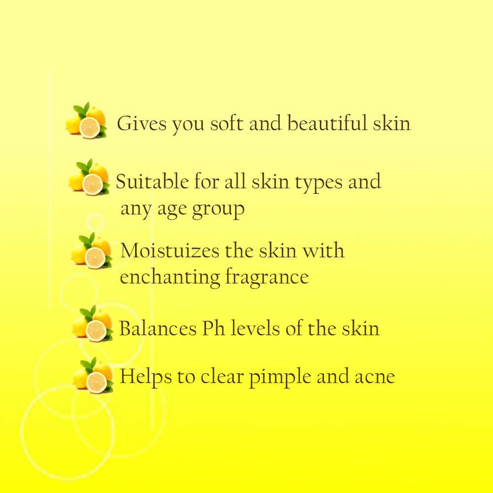 Bello Herbals Lemon Soap - Distacart