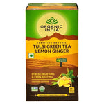 Thumbnail for Organic India Tulsi Green Tea Lemon Ginger 25 Tea Bags - Distacart