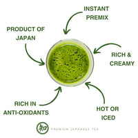 Thumbnail for Chiran Instant Matcha Latte Premix Sachets - Distacart