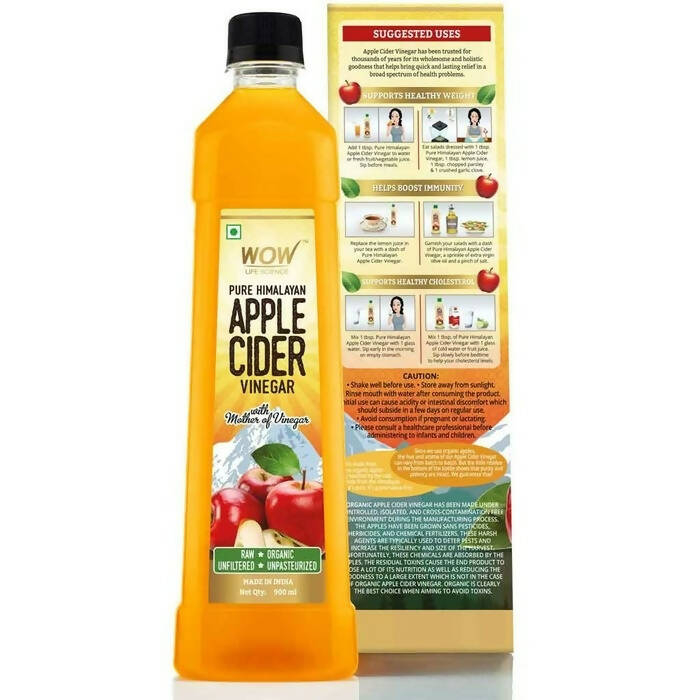 Wow Life Science Apple Cider Vinegar - Distacart