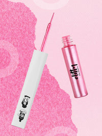 Thumbnail for Elitty Pink Pop Color Metallic Finish Liquid Eyeliner - Space Goddess (Pink) - Distacart
