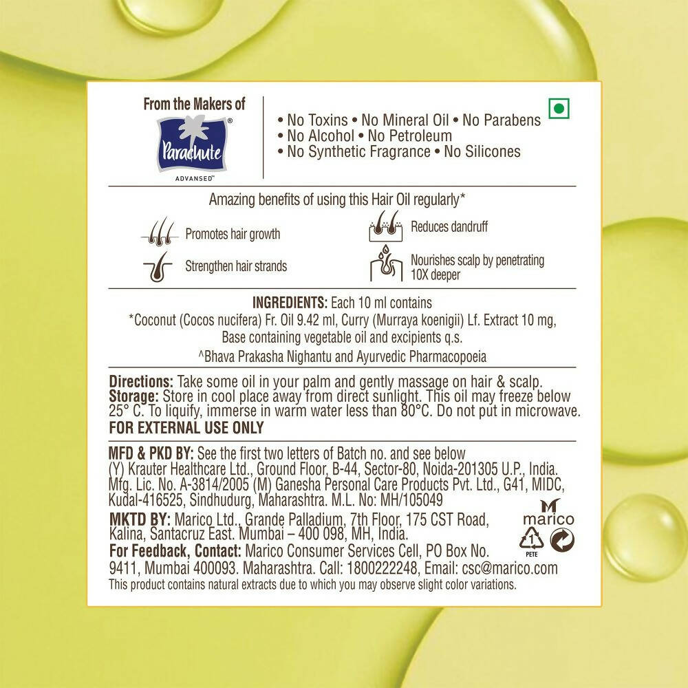 Coco Soul Curry Leaves Hair Oil - Distacart
