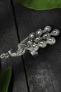 Thumbnail for Mominos Fashion Oxidised Peacock Ring