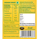 Thumbnail for Teame Cardamom Turmeric Detox Infusion Bags - Distacart