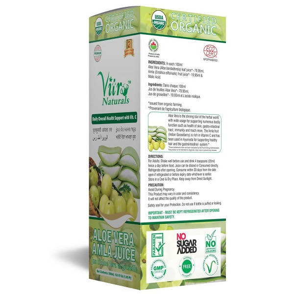 Vitro Naturals Healthy Amla Juice - Distacart