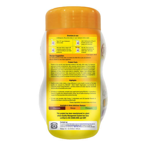 British Biologicals B-Protin Powder Mango Flavour - Distacart