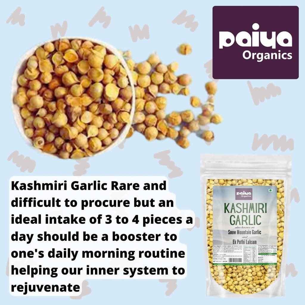 Paiya Organics Kashmiri Garlic - Distacart